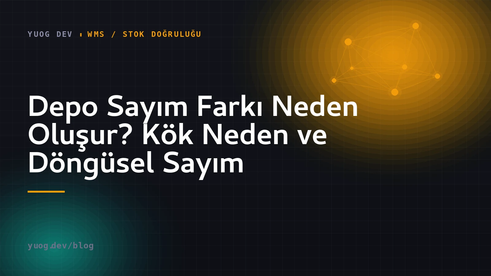 Sayım listesindeki farkların kök nedene göre ayrıştırılmasını anlatan kapak görseli