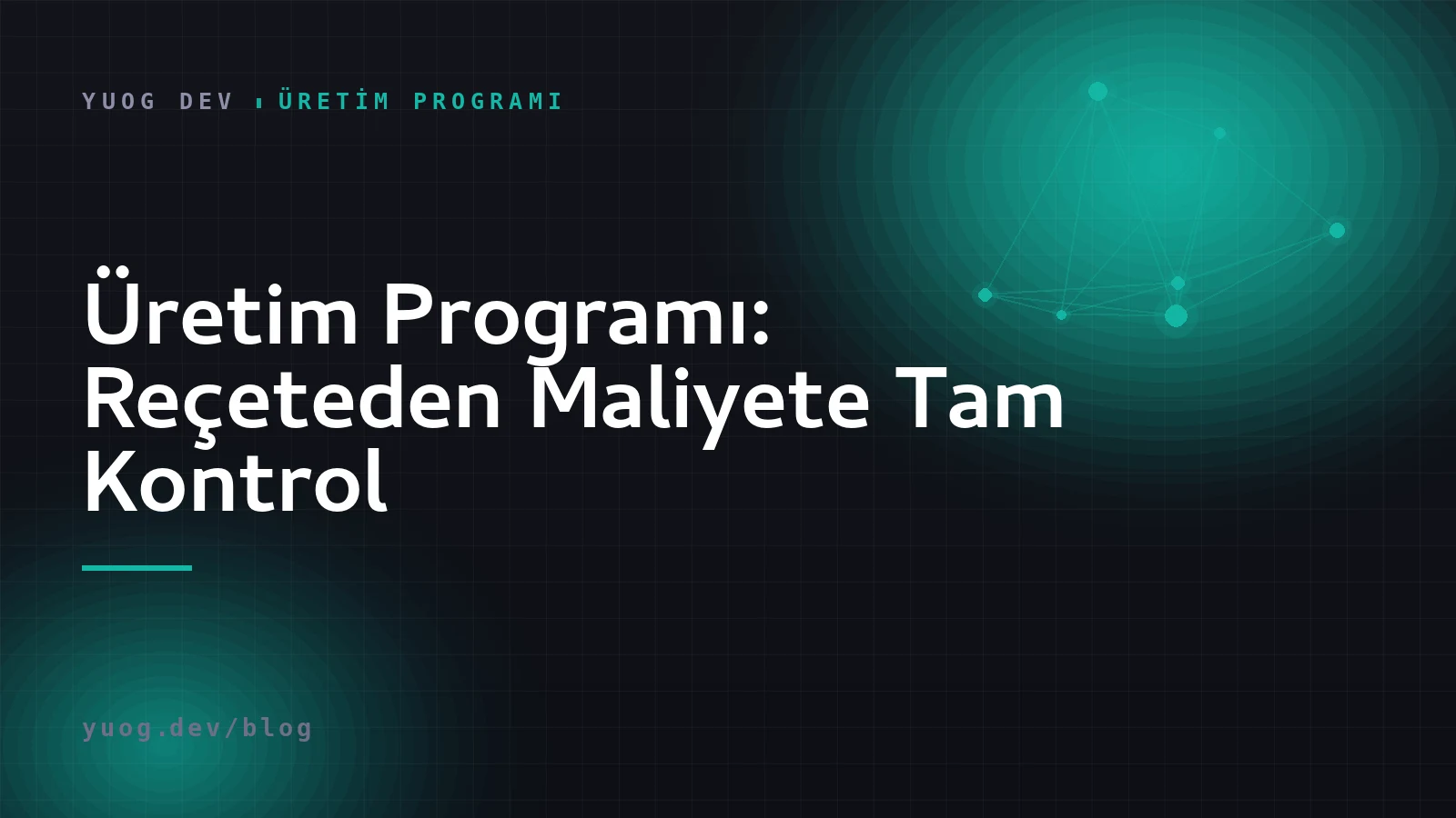 Üretim programı ve MRP rehberi kapak görseli